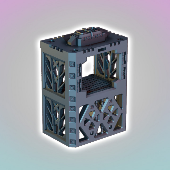Flatline City - Industrial Elevator image
