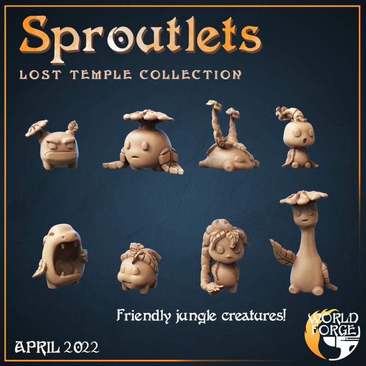 Sproutlets - Friendly Jungle Creatures image