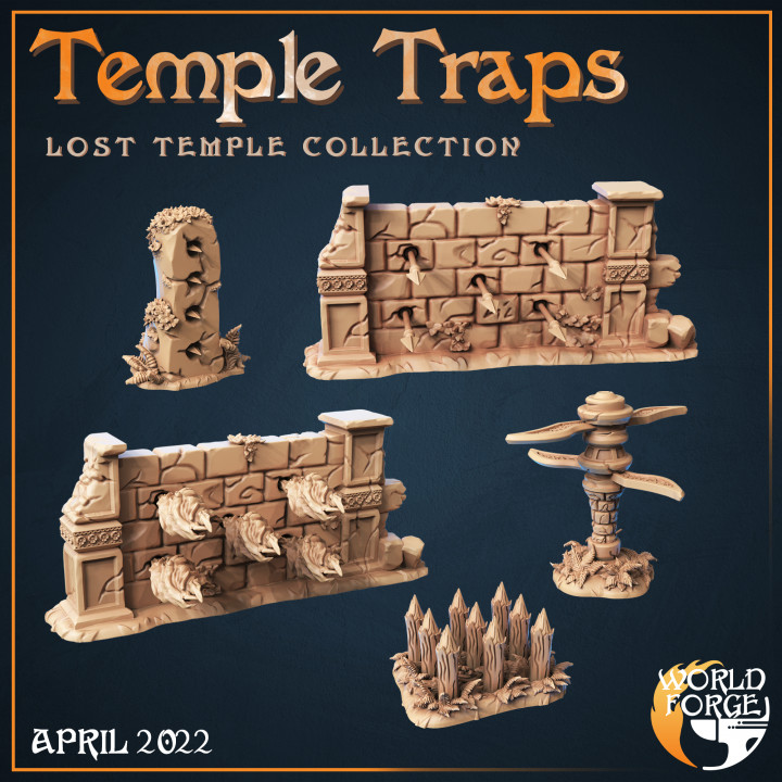 Lost Temple Traps x5 image