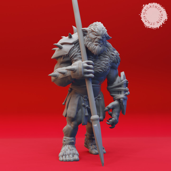 Bugbear Warband - Book of Beasts - Tabletop Miniatures (Pre-Supported) image