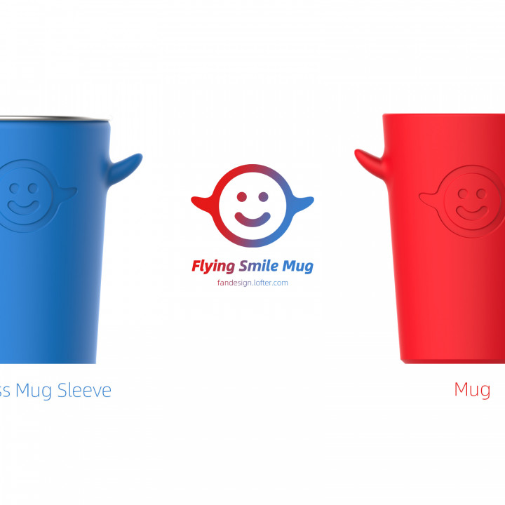 Flying Smile Mug image