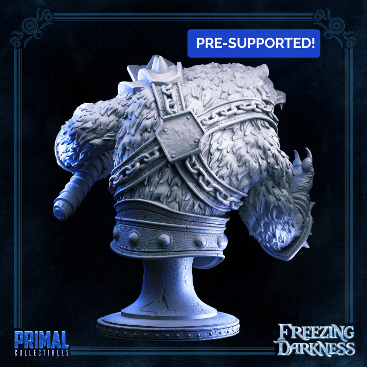 War bear - Bust- FREEZING DARKNESS - MASTERS OF DUNGEONS QUEST image