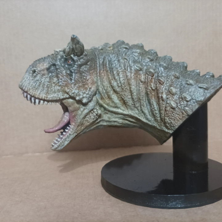 Carnotaurus bust image
