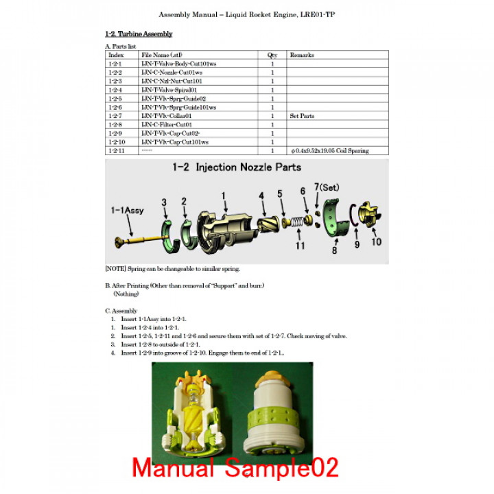 3D Printable Liquid Rocket Engine Component