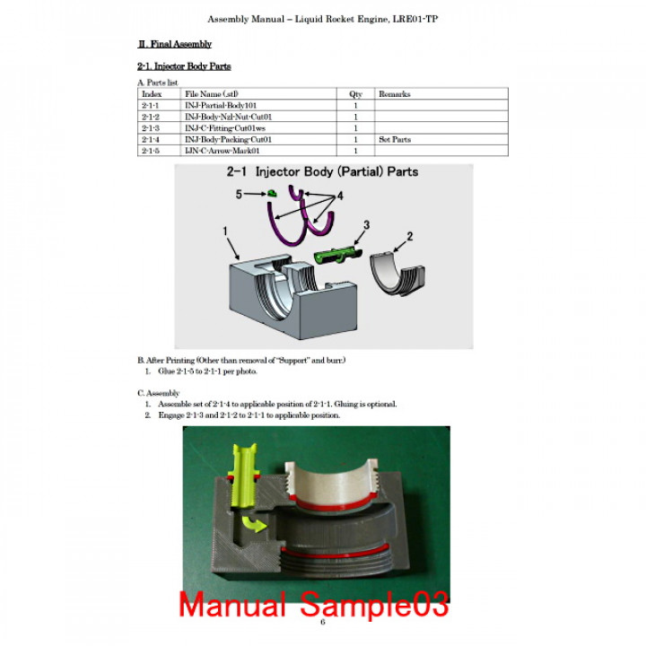 3D Printable Liquid Rocket Engine Component