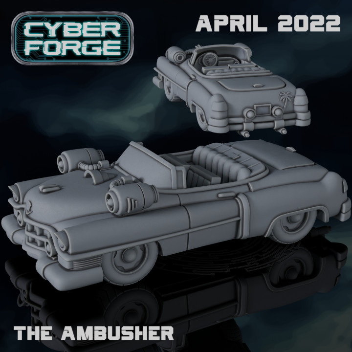 Cyber Forge Island of Dr Maneater The Ambusher image