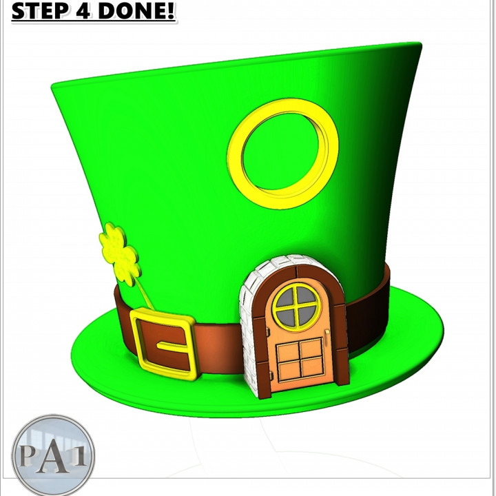 3D Printable LEPRECHAUN'S HAT BIRDHOUSE by PA1