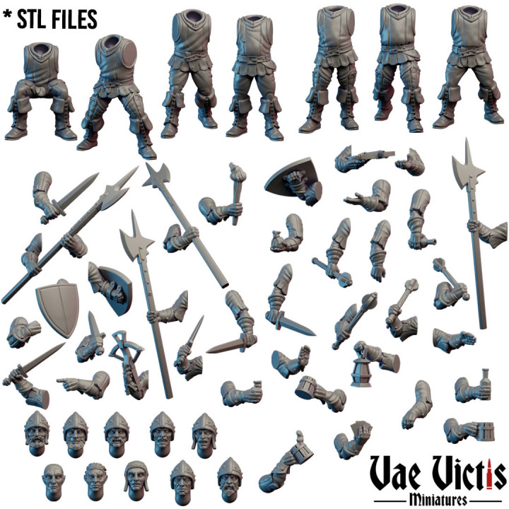 Modular Village Guards Pack  [PRE-SUPPORTED] image
