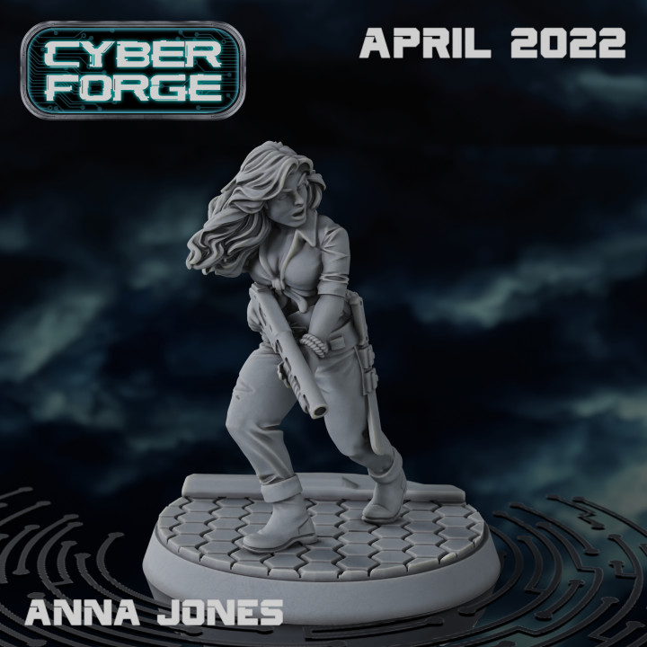 Cyber Forge Island of Dr Maneater Anna Jones image