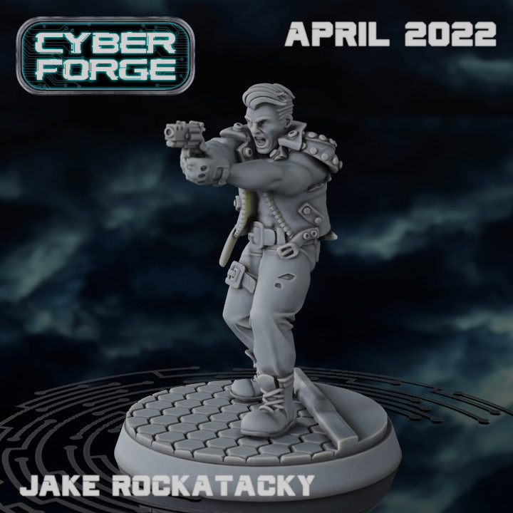 Cyber Forge Island of Dr Maneater Jake Rockatacky image