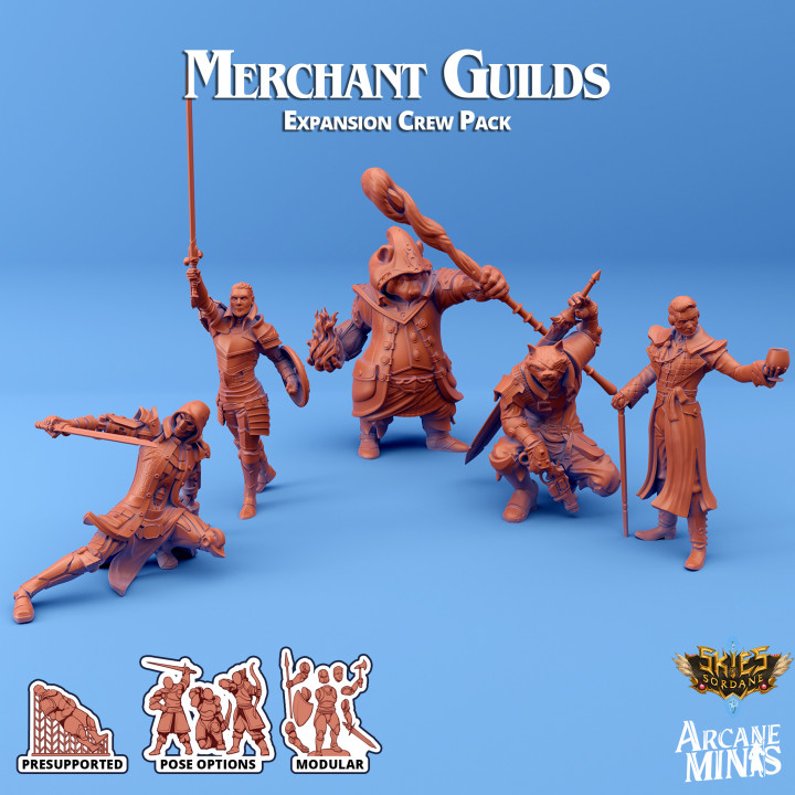 Merchant Guilds - Expansion Crew image