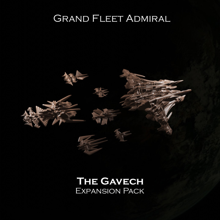 SCI-FI Ships Expansion Pack - The Gavech - Presupported image