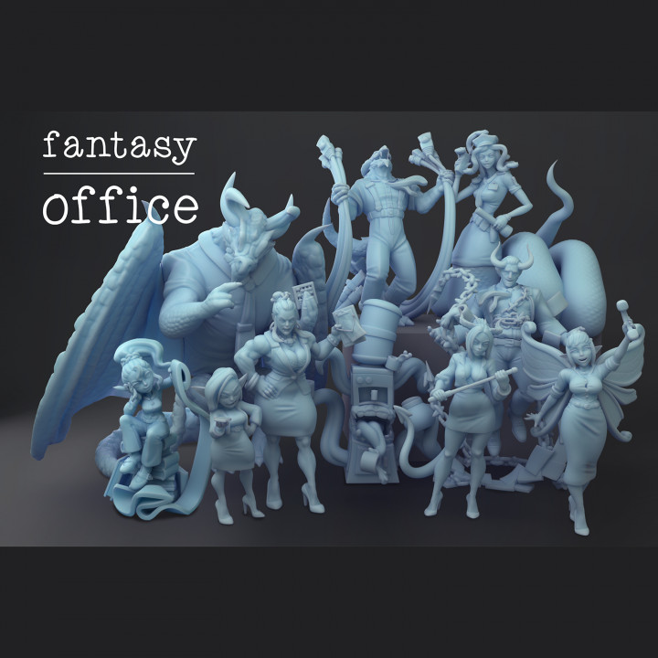 Fantasy Office - Character Bundle image