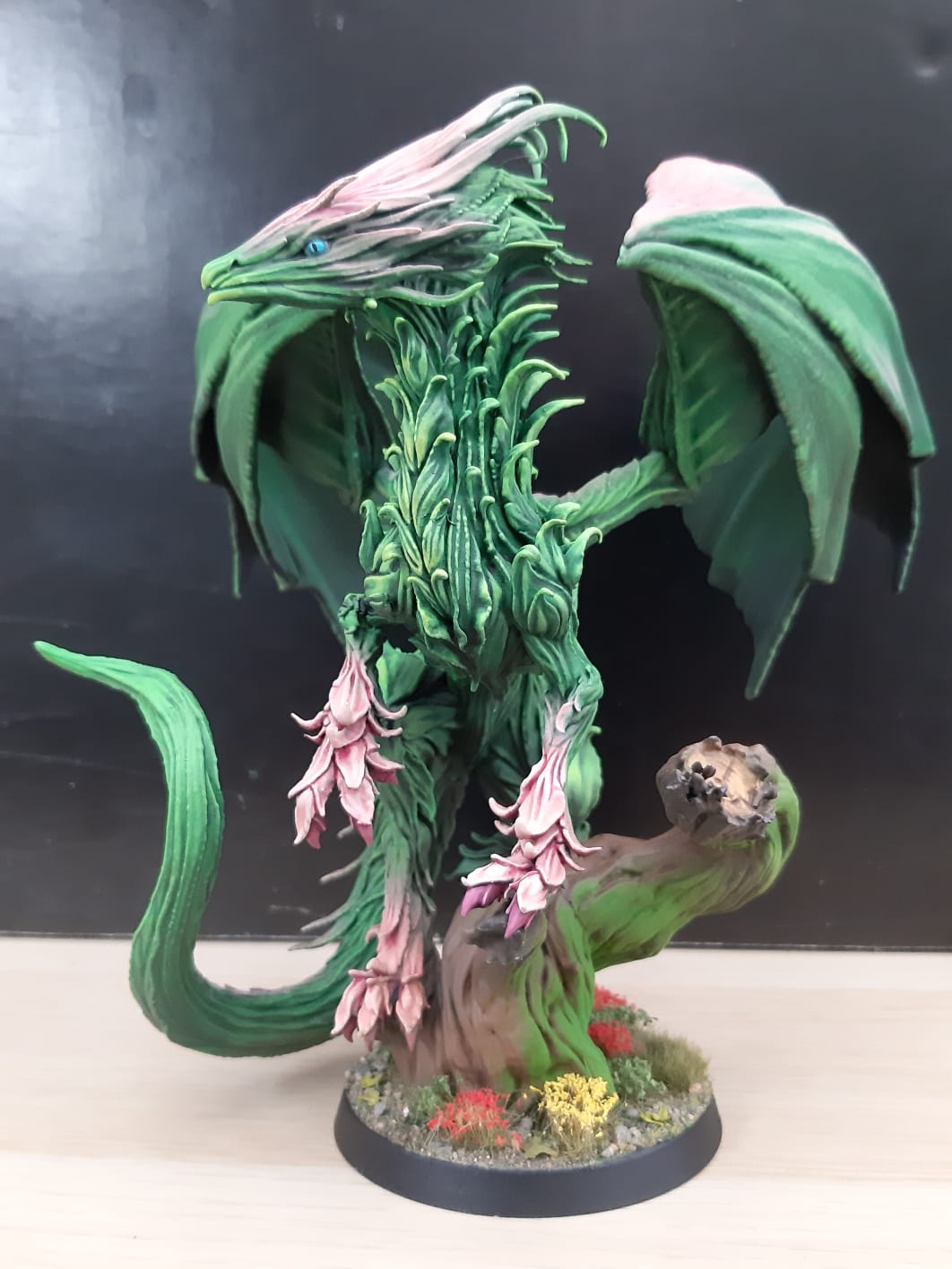 Blossom Drake • Nature's Grasp • by Mini Monster Mayhem | Dungeons and offers Dragons | Tabletop Games | Resin Miniature