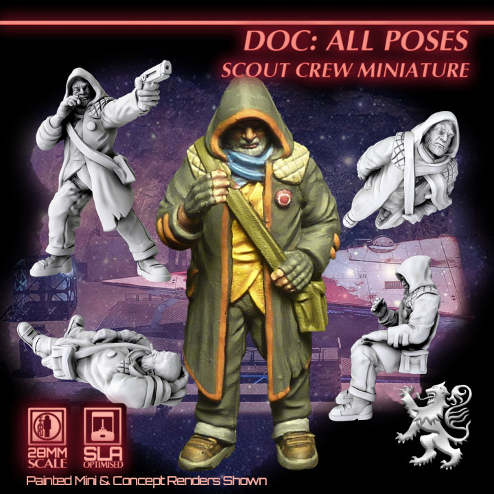Doc: All Poses - Scout Crew Miniature image