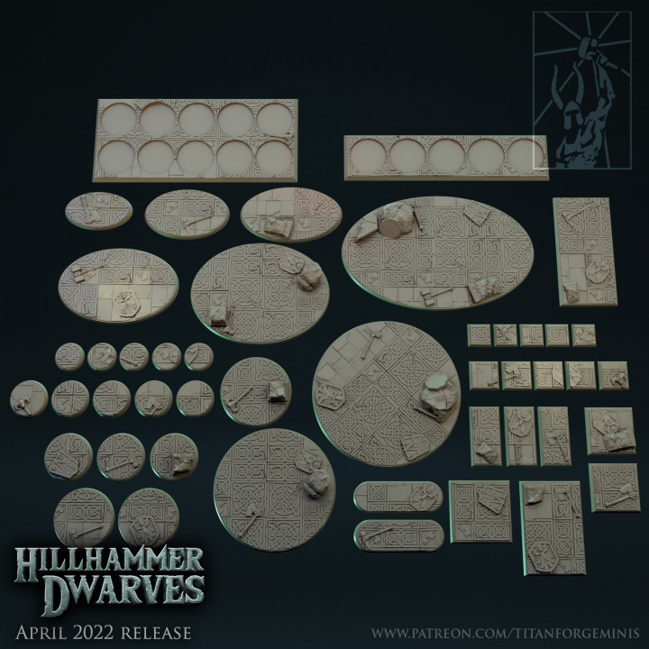 Hillhammer Dwarves Bases image