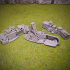 WW2 Scatter terrains X6 - 28mm for wargame print image