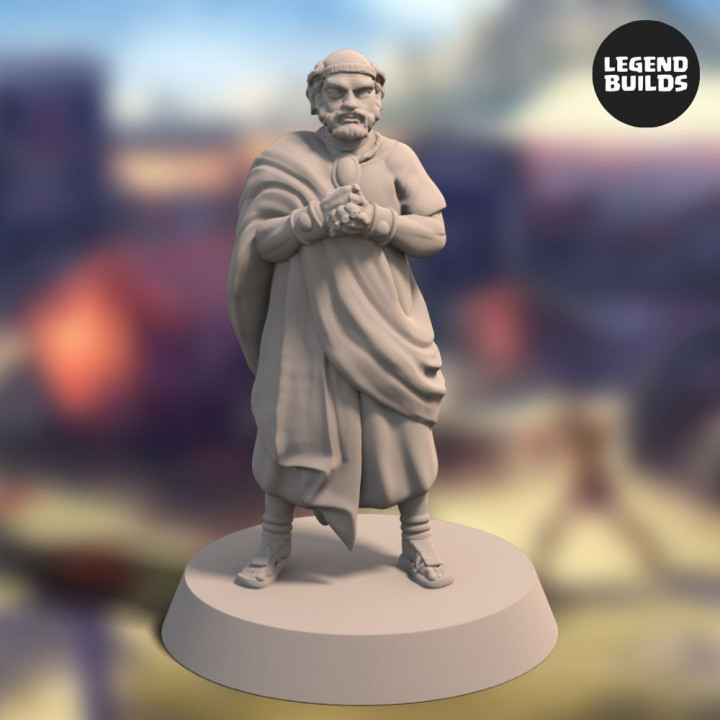 Solon “The Wise” – 3D printable miniature – STL file