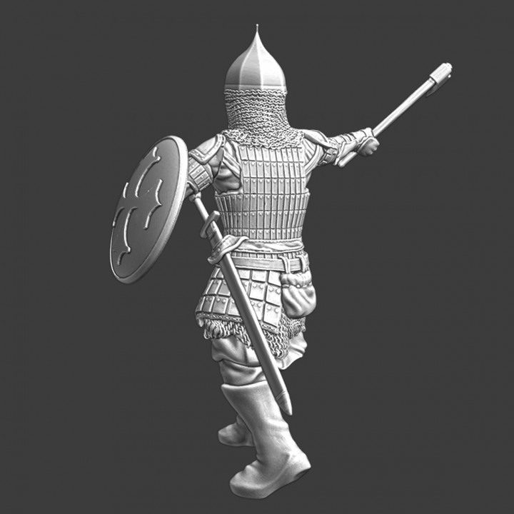 Medieval Novgorod axe fighter image