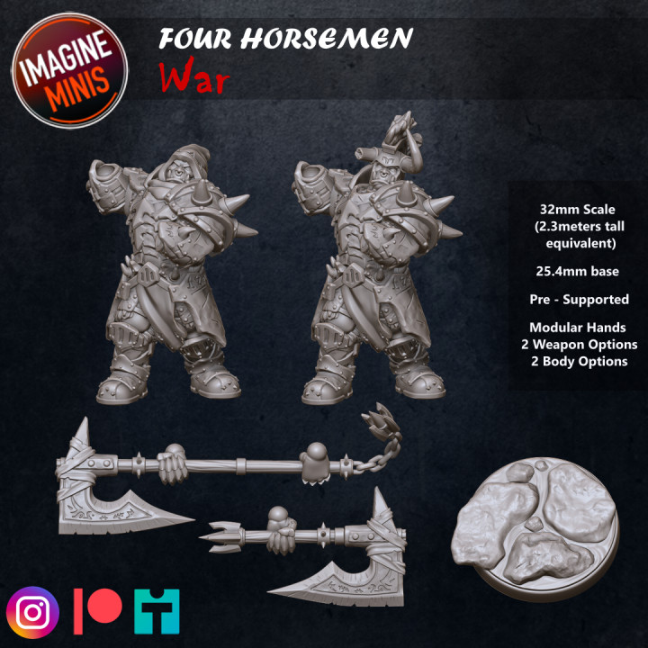 WP - Four Horsemen - War image