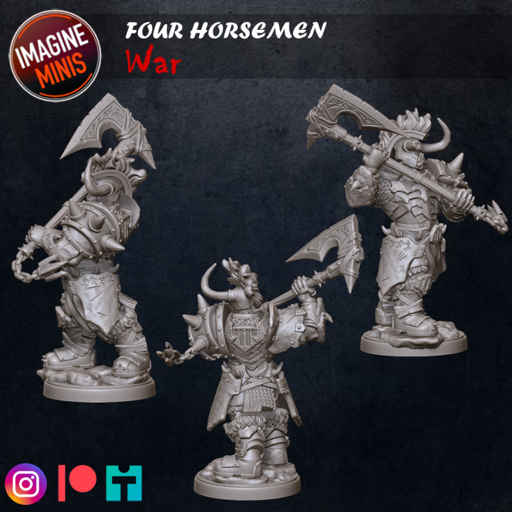 WP - Four Horsemen - War image