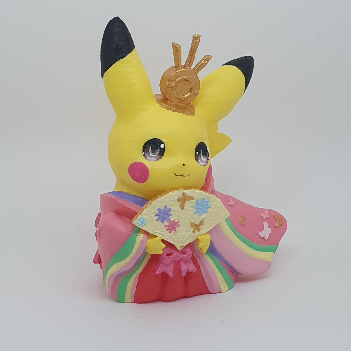 Pikachu in Japanese Dress image