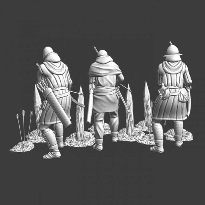 Medieval archers bundle set #1 image
