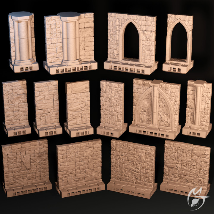 Alchemist Laboratory - Dungeon Tiles - modular OpenLOCK terrain image