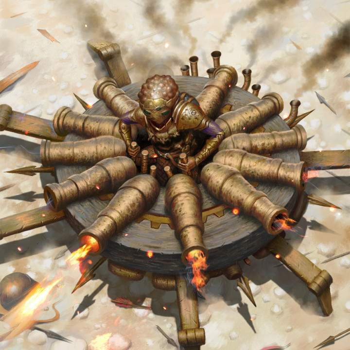 Quatryl Bombard - Crimson Scales Gloomhaven Fanmade Expansion image