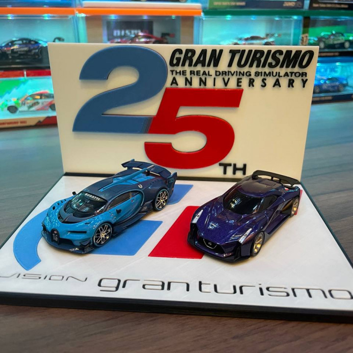Dual 1/64 Gran Turismo 25th Anniversary Theme Display image