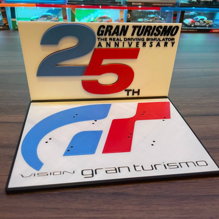 Dual 1/64 Gran Turismo 25th Anniversary Theme Display image