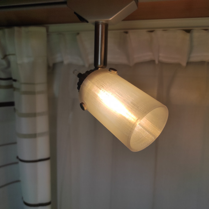Replacement lampshade for Dethleffs Mobile Home image