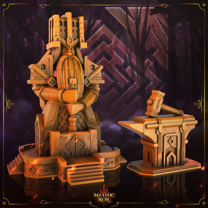 Dwarven Buildings (decorative)| Mythic Roll