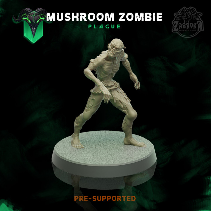 Mushroom zombie image