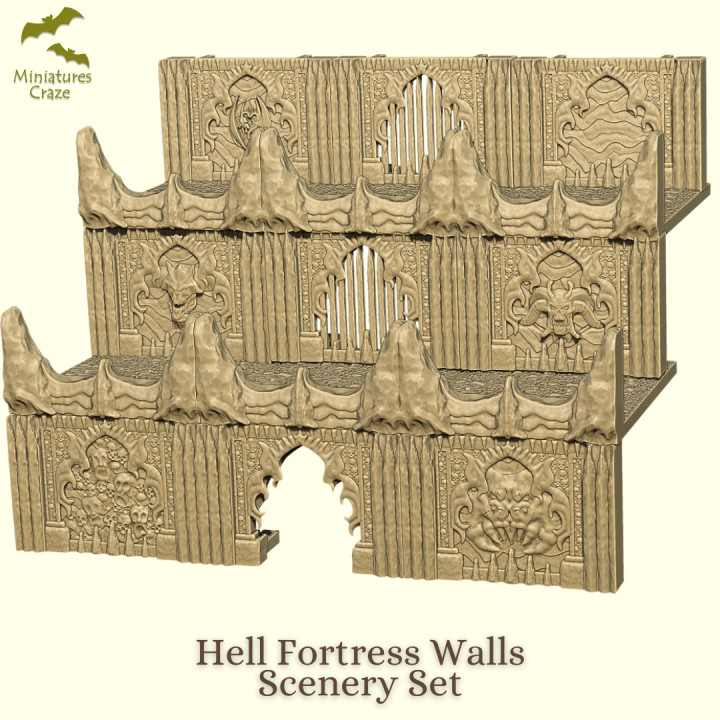 Hell Walls - Scenery Set image