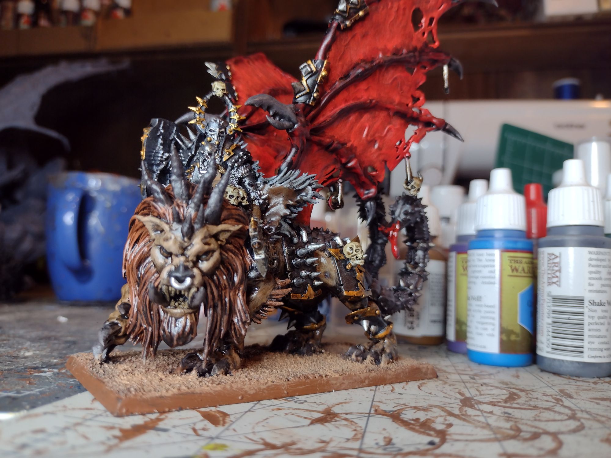 キャラクター chaosload on manticore Chaos Manticore - Age of Sigmar - Lexicanum