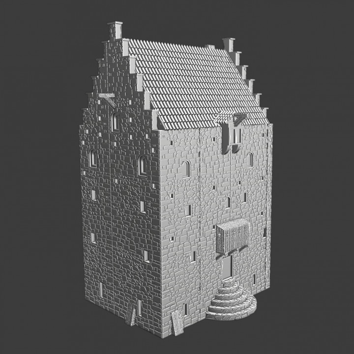 Medieval castle house - merchants home image