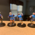 Zombie Town Guard unarmed (pre supported) print image