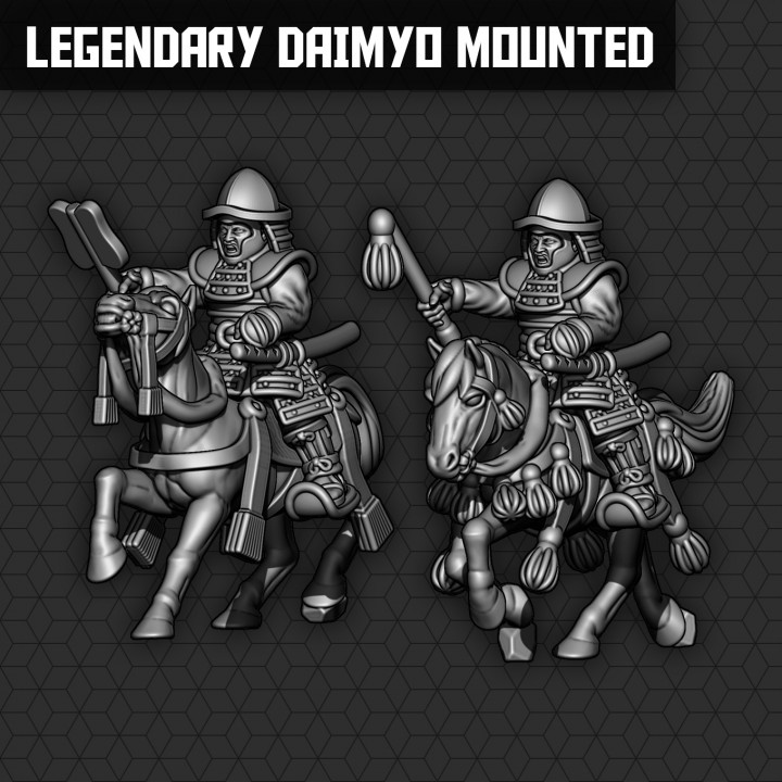 Legendary Daimyo Mounted Units