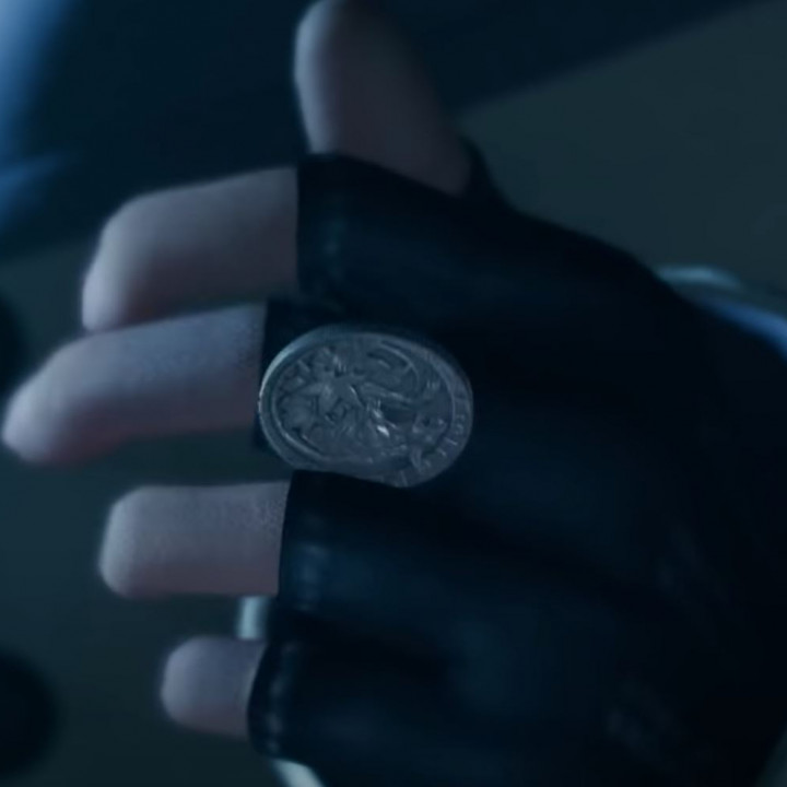 Rufus Shinra Fierce Pride Coin - Final Fantasy VII Remake image