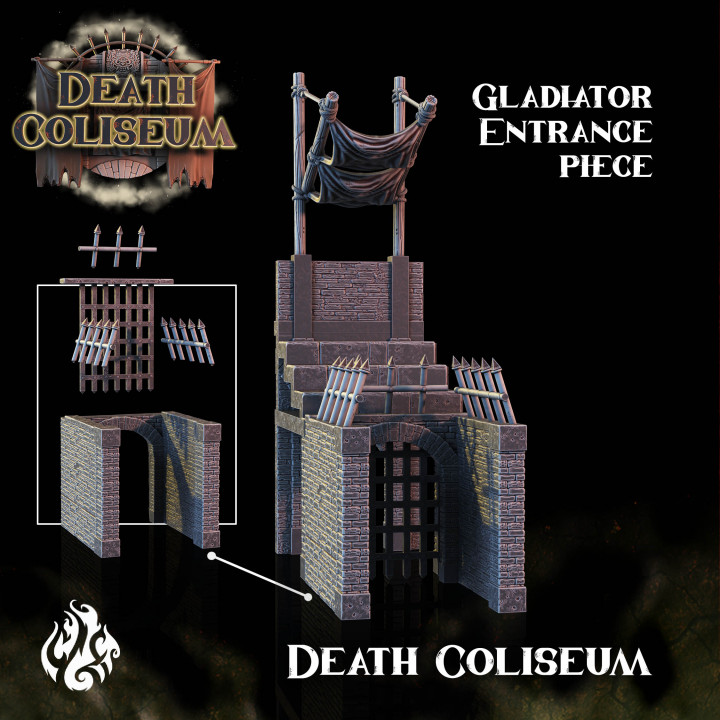 Death Coliseum Scenery image