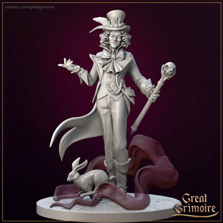 3D Printable Mad Hatter by Great Grimoire