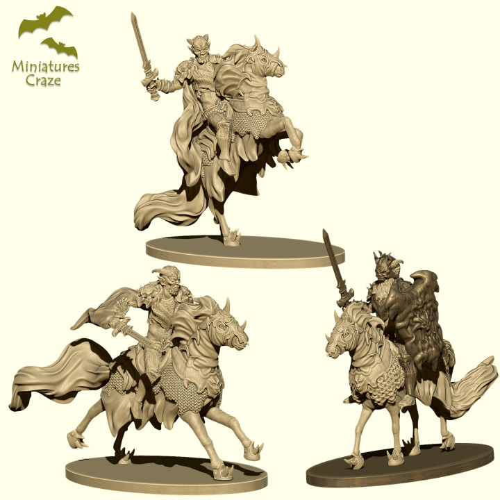 Devil Knights with Mounts image