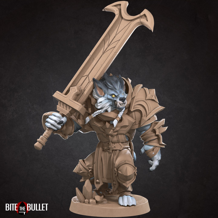 White Fang, the Worgen Warrior (3 Versions) image