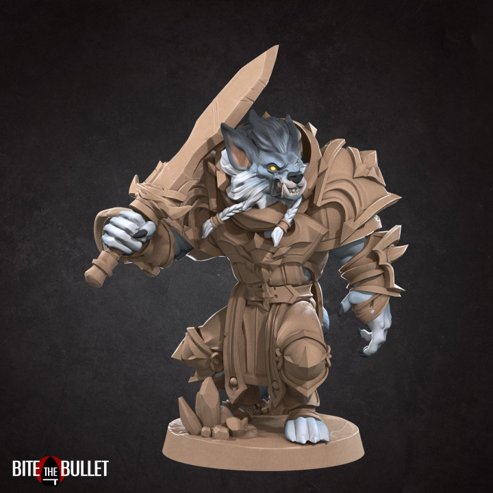 White Fang, the Worgen Warrior (3 Versions) image