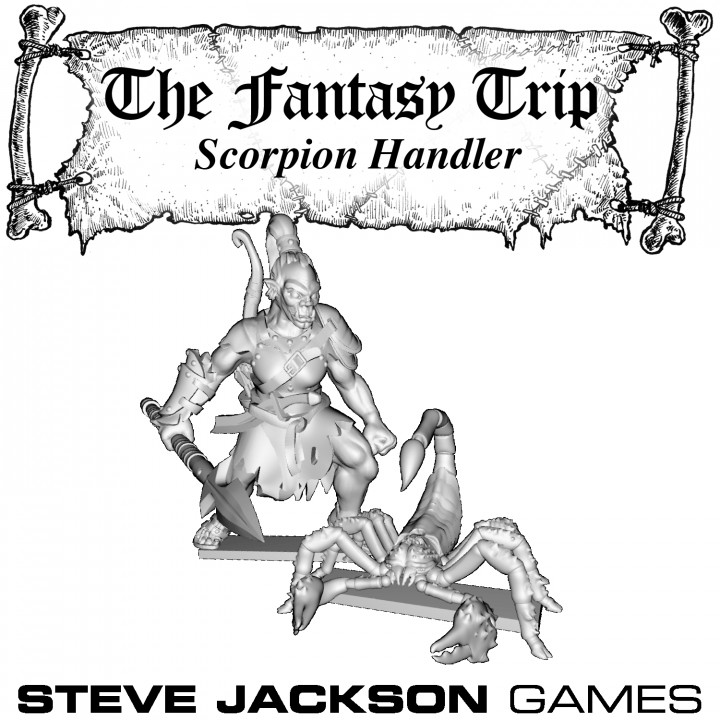 The Fantasy Trip: Foes – Scorpion Handler image