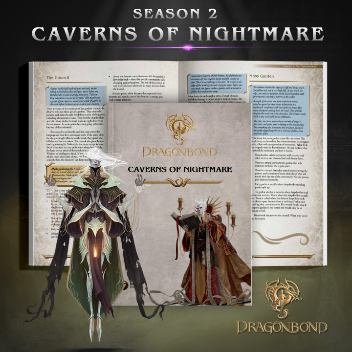 Tribes PDF Adventure - Season 2 - Caverns of Nightmare image