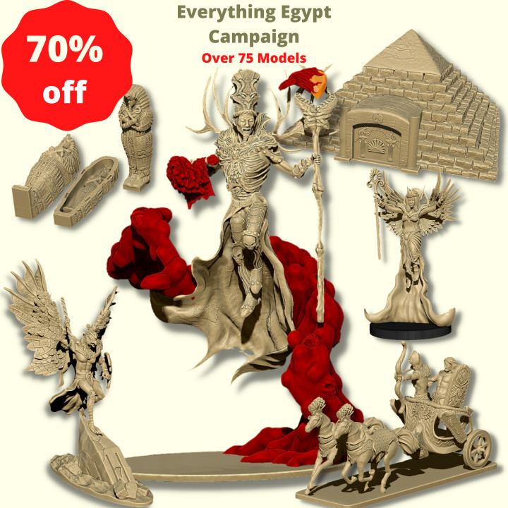 Everything Egypt Campaign - Over 75 Models image