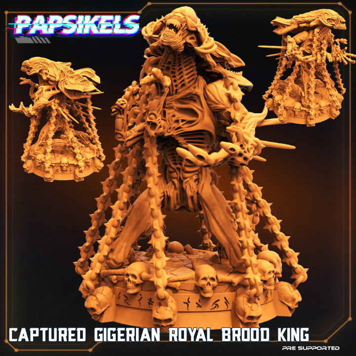 CAPTURED GIGERIAN ROYAL BROOD KING image