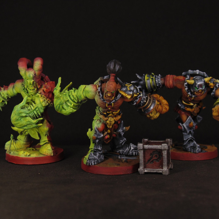 Juggernauts-Orcs - Conquerors Horde squad